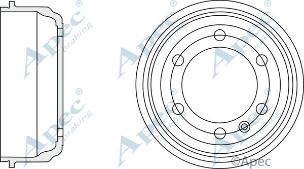 APEC BRAKING Piduritrummel DRM9969